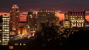 Providence by night    