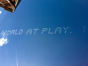 Words in the sky      